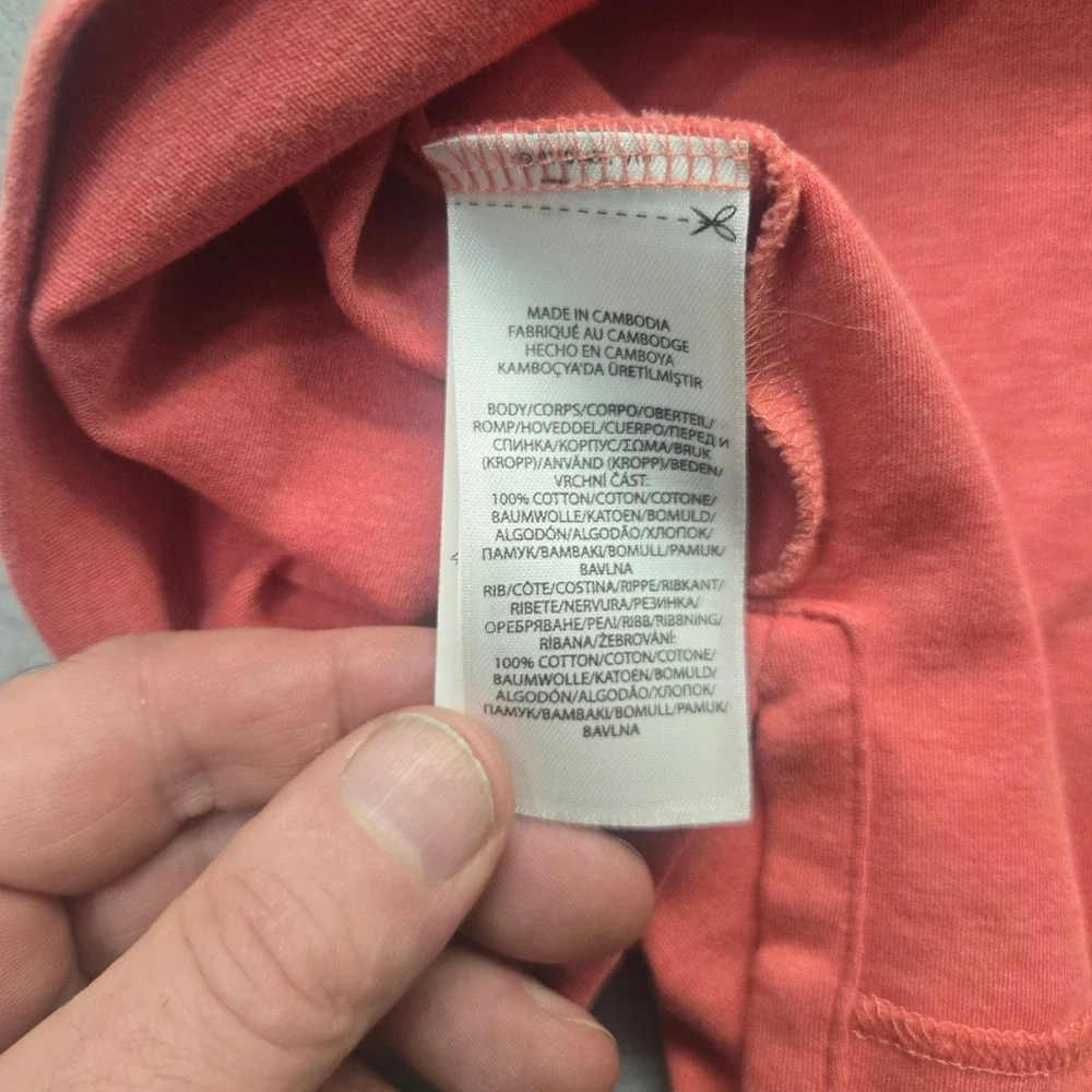Polo Ralph Lauren Mens XL Classic Fit Coral Heather Short Sleeve‎ Polo Shirt